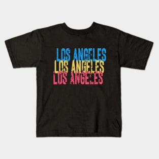 Los Angeles Los Angeles Los Angeles Kids T-Shirt